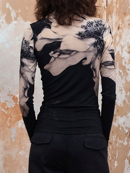 A Vintage Style T-Shirt with Delicate Timeless Details