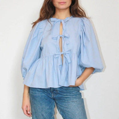 Vintage Inspired Blouse with a Contemporary Edge