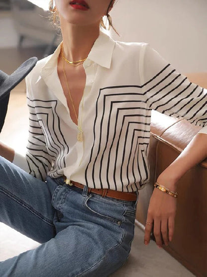 Vintage Inspired Blouse with a Contemporary Edge