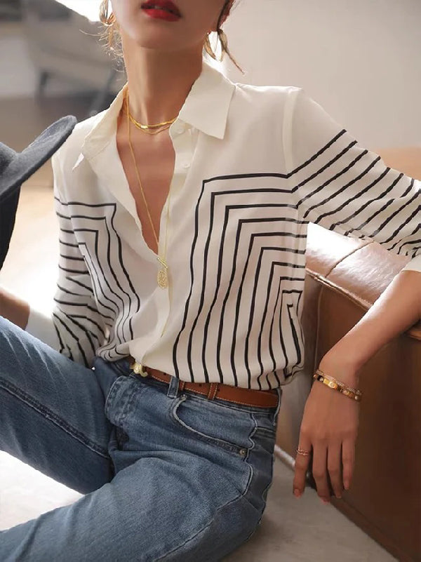Vintage Inspired Blouse with a Contemporary Edge