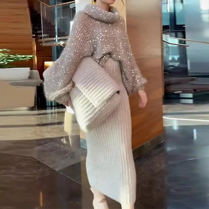 Well Tailored Sweater with a Graceful Silhouette