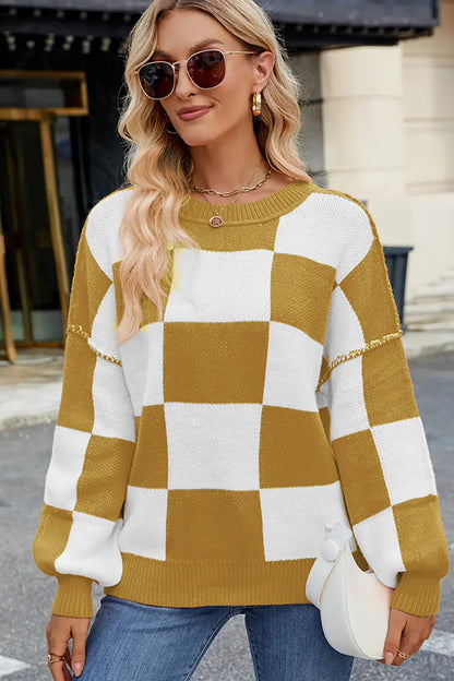 Classic Vintage Sweater with a Flattering Fit
