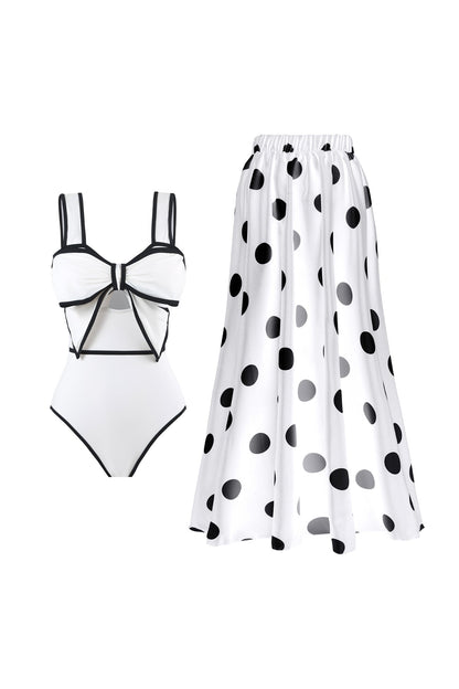 Beautifully Finished Swimsuit in a Timeless Design