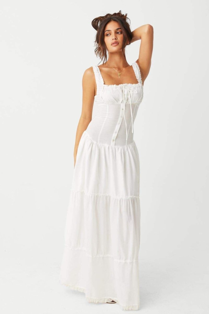 A Vintage Style Dress with Delicate Timeless Details