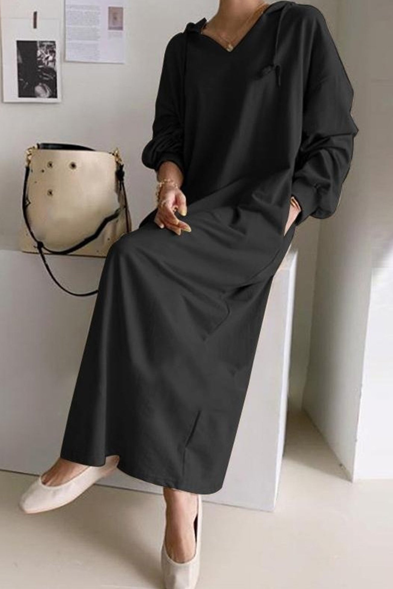 Elegantly Styled Dress for Everyday Wear