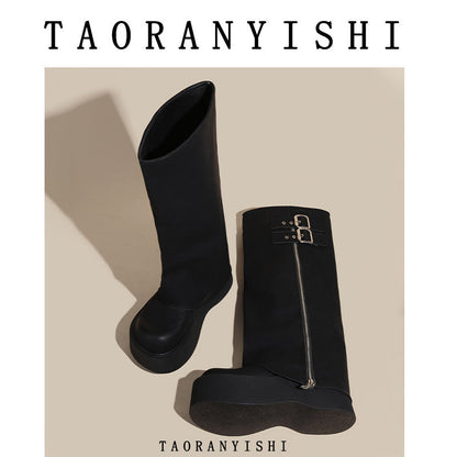 A Vintage Style Boots with Delicate Timeless Details