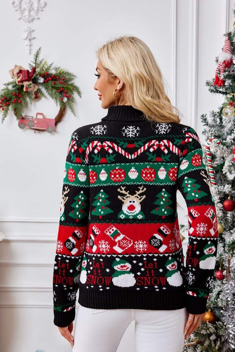 Vintage Inspired Sweater with a Contemporary Edge