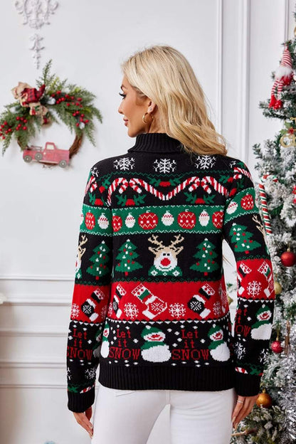 Vintage Inspired Sweater with a Contemporary Edge