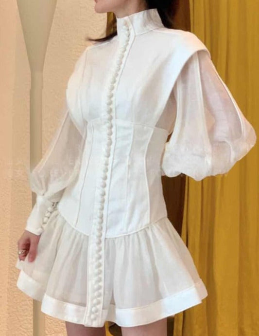 A Vintage Style Dress with Delicate Timeless Details
