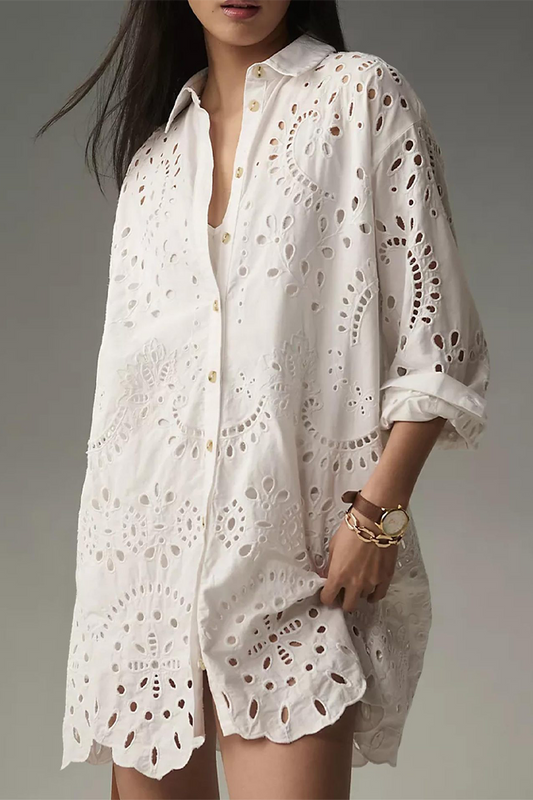 Well Tailored Blouse with a Graceful Silhouette