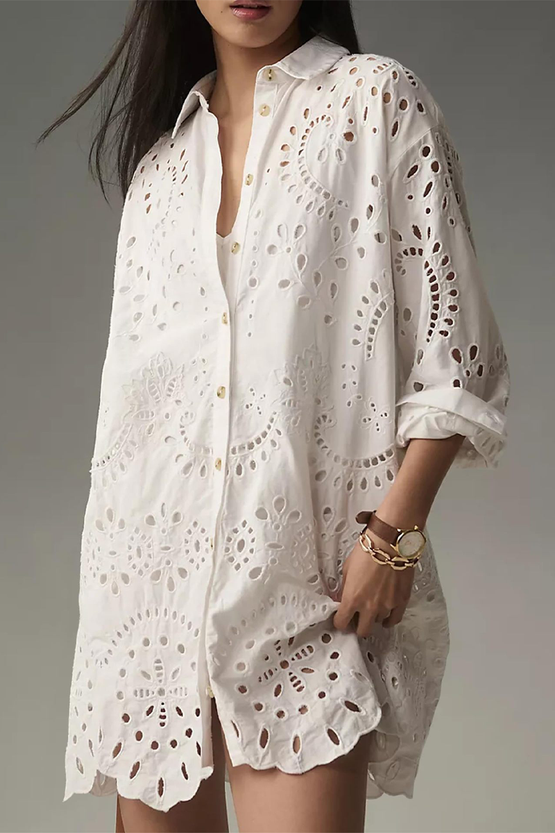Well Tailored Blouse with a Graceful Silhouette