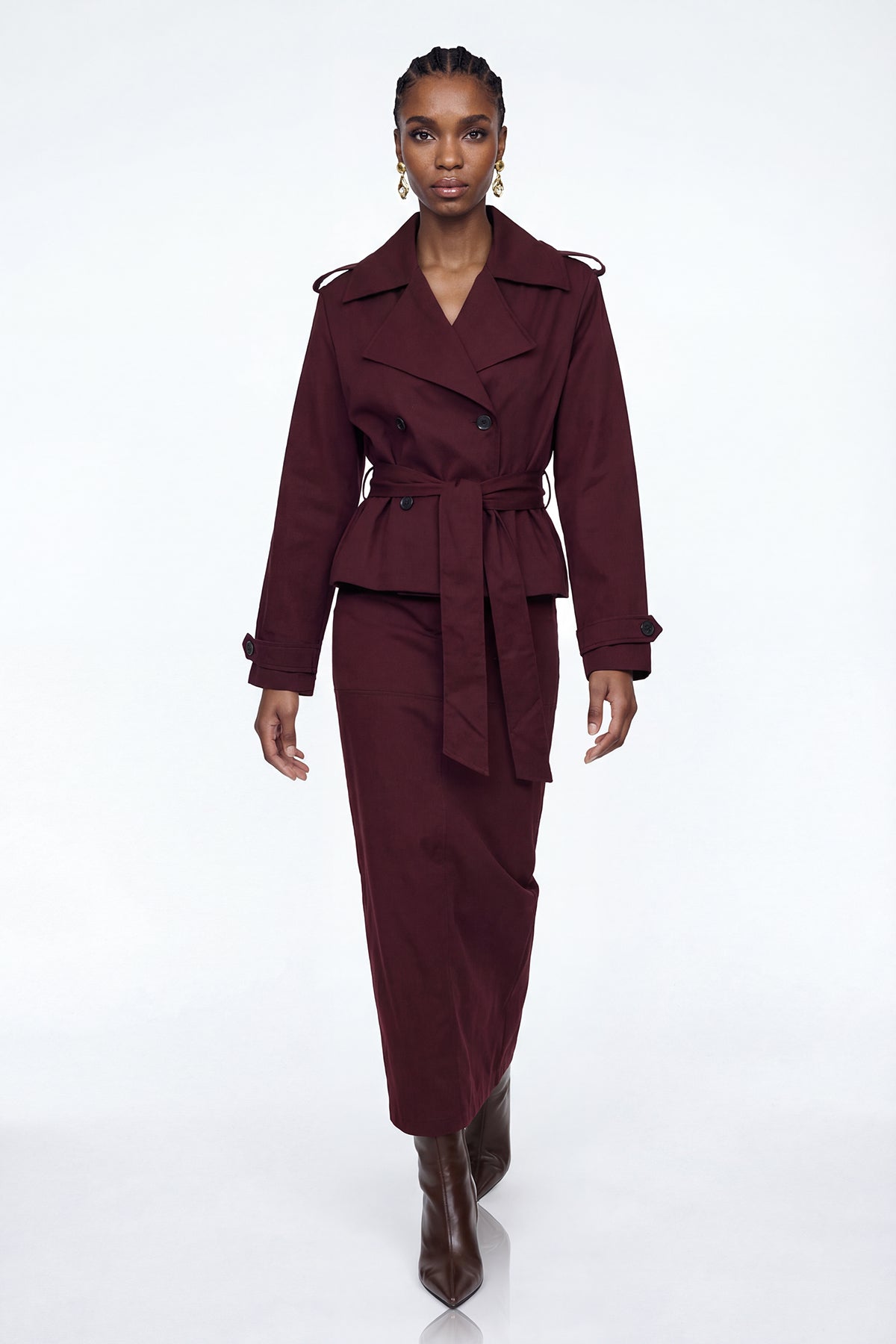 Gracefully Styled Coat for Any Occasion