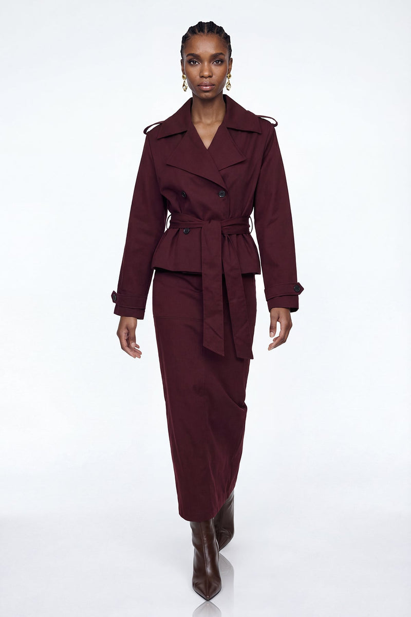 A Vintage Style Coat with Delicate Timeless Details