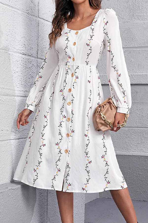 Elegantly Styled Dress for Everyday Wear