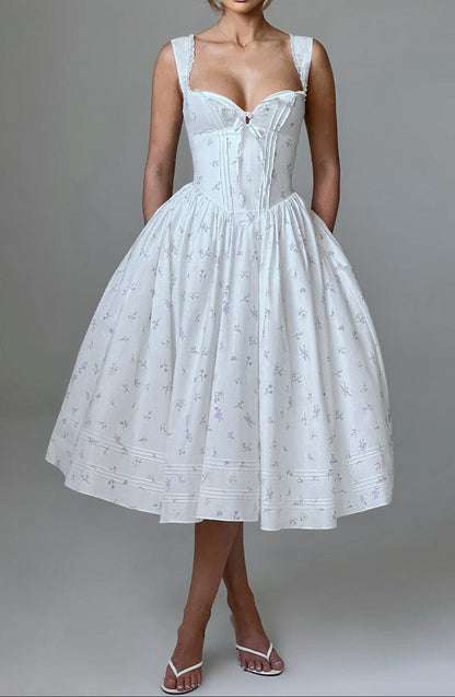 A Vintage Style Dress with Delicate Timeless Details