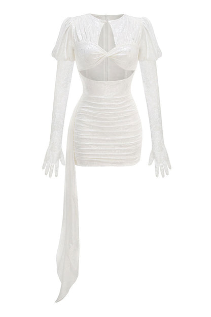 A Vintage Style Dress with Delicate Timeless Details