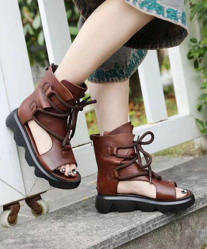 A Vintage Style Boots with Delicate Timeless Details