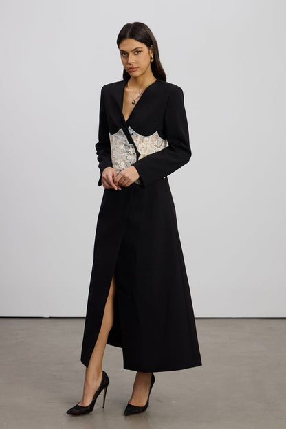 Classic Vintage Coat with a Flattering Fit