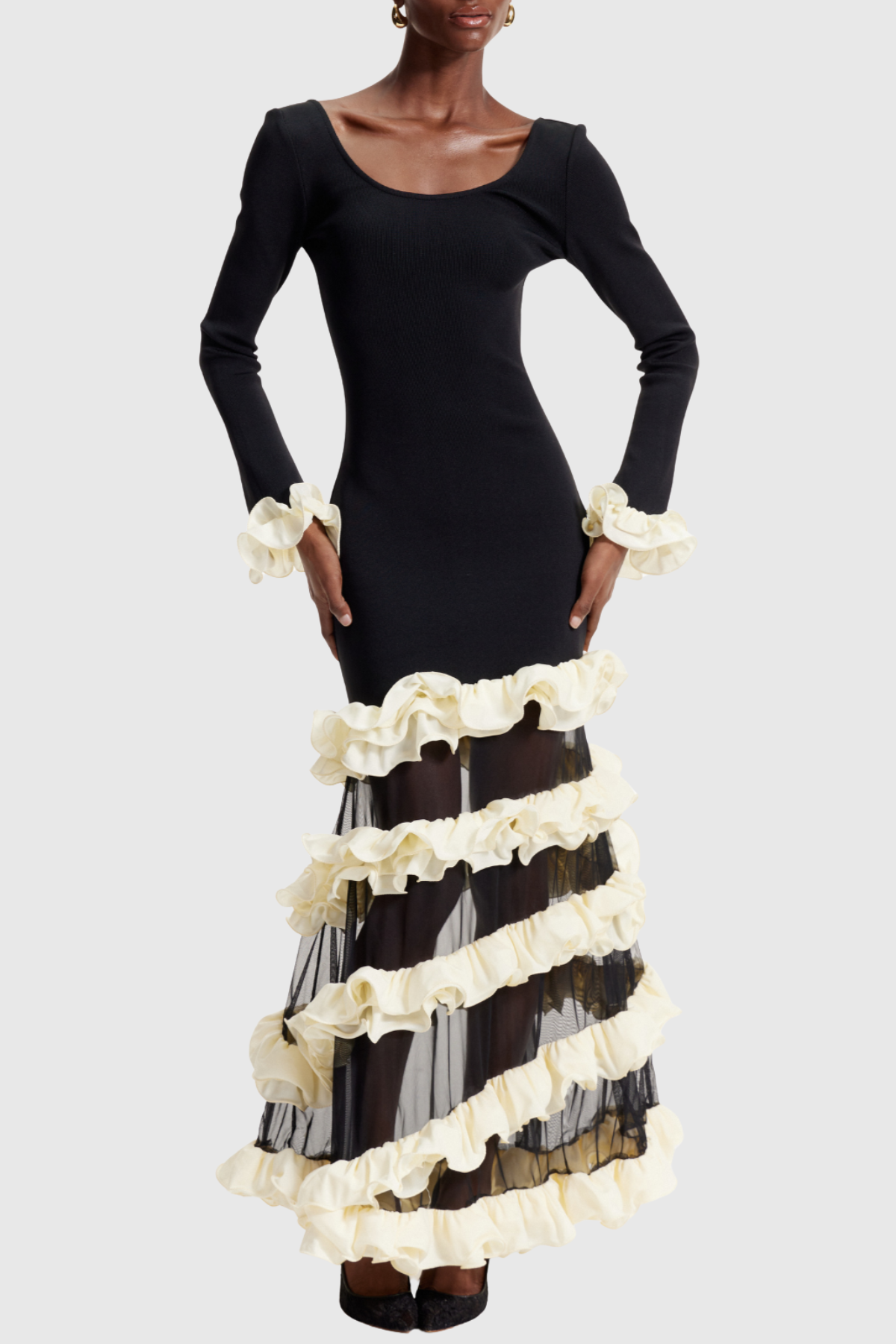 Classic Vintage Dress with a Flattering Fit