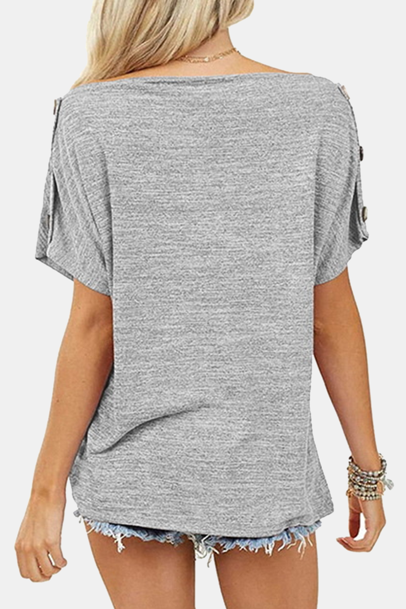 Beautifully Finished T-Shirt in a Timeless Design