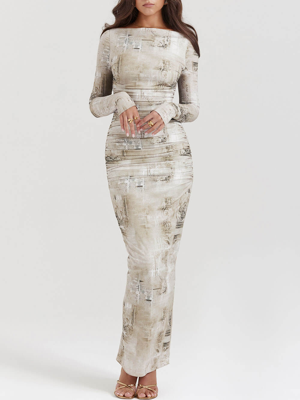 A Vintage Style Dress with Delicate Timeless Details
