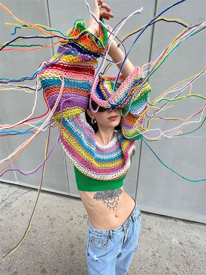 Vintage Inspired Sweater with a Contemporary Edge