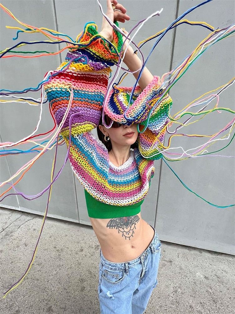 Vintage Inspired Sweater with a Contemporary Edge