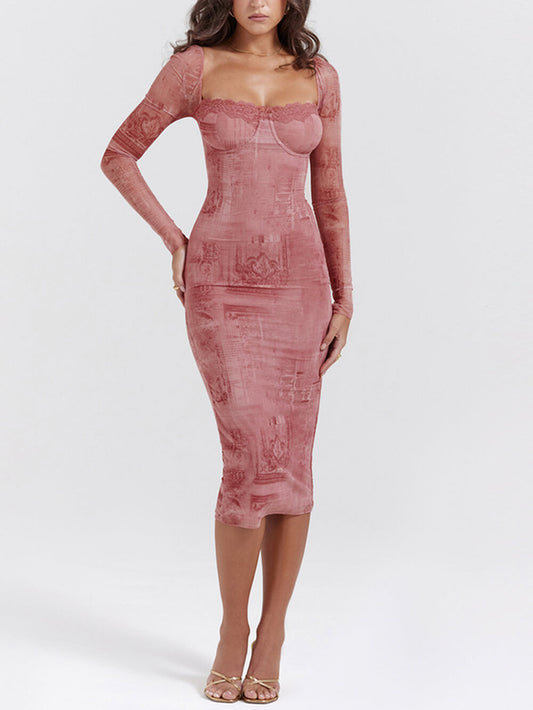 Classic Vintage Dress with a Flattering Fit