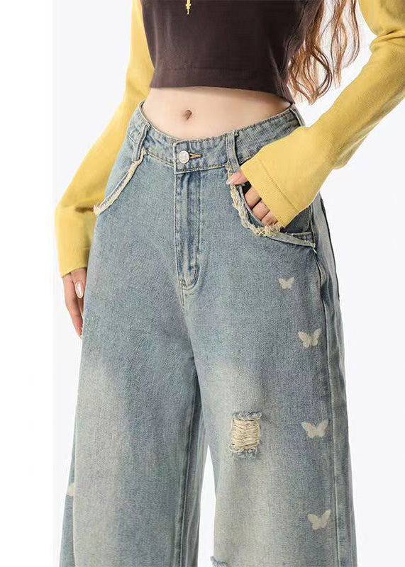 A Vintage Style Pants with Delicate Timeless Details