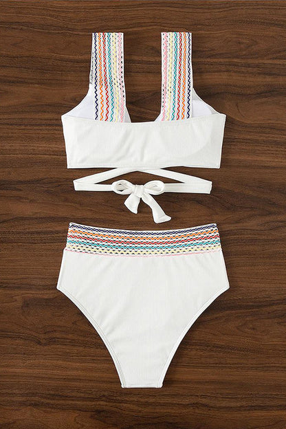 A Vintage Style Bikini with Delicate Timeless Details