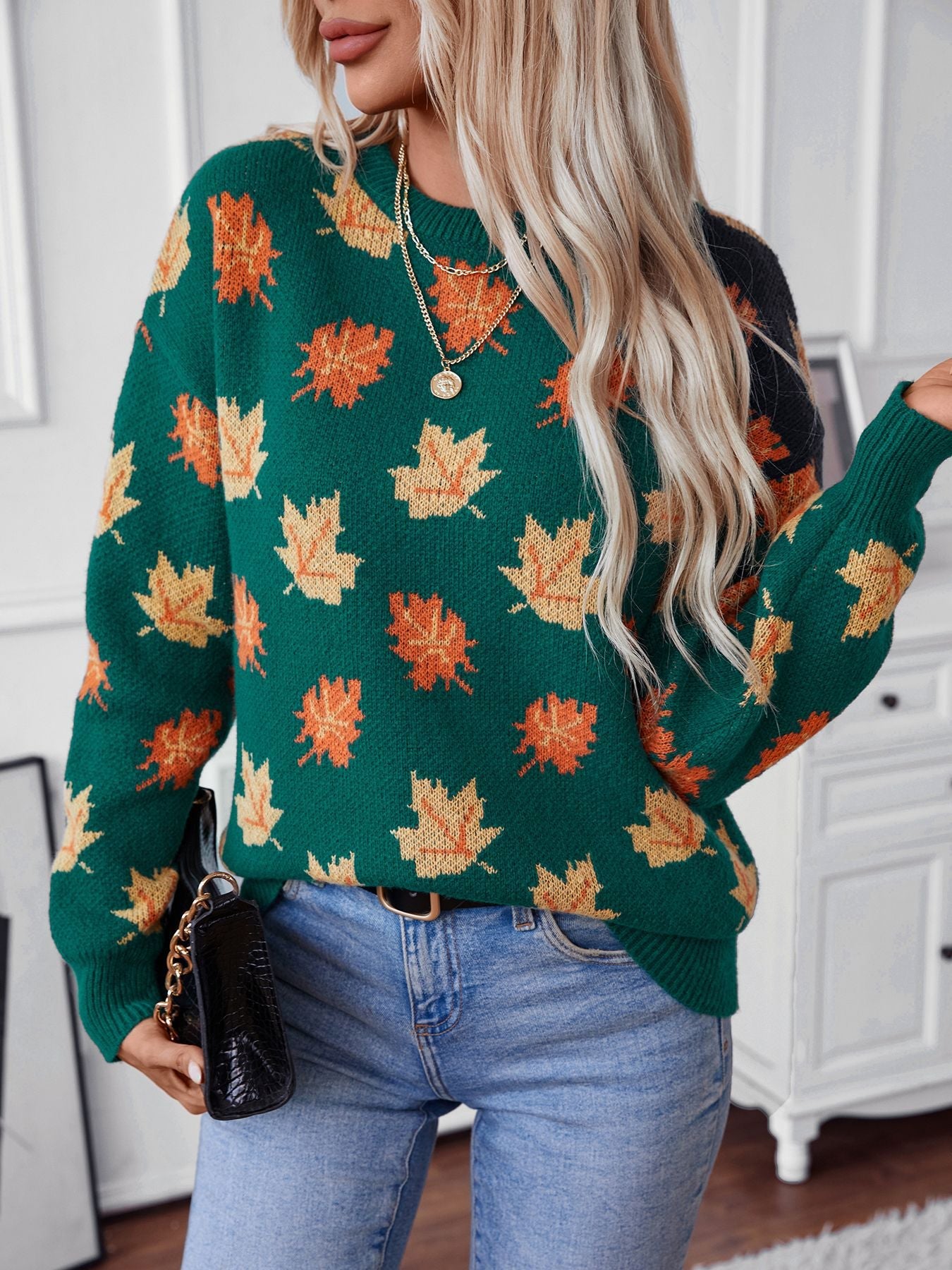 A Vintage Style Sweater with Delicate Timeless Details