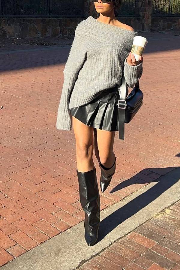 A Vintage Style Sweater with Delicate Timeless Details
