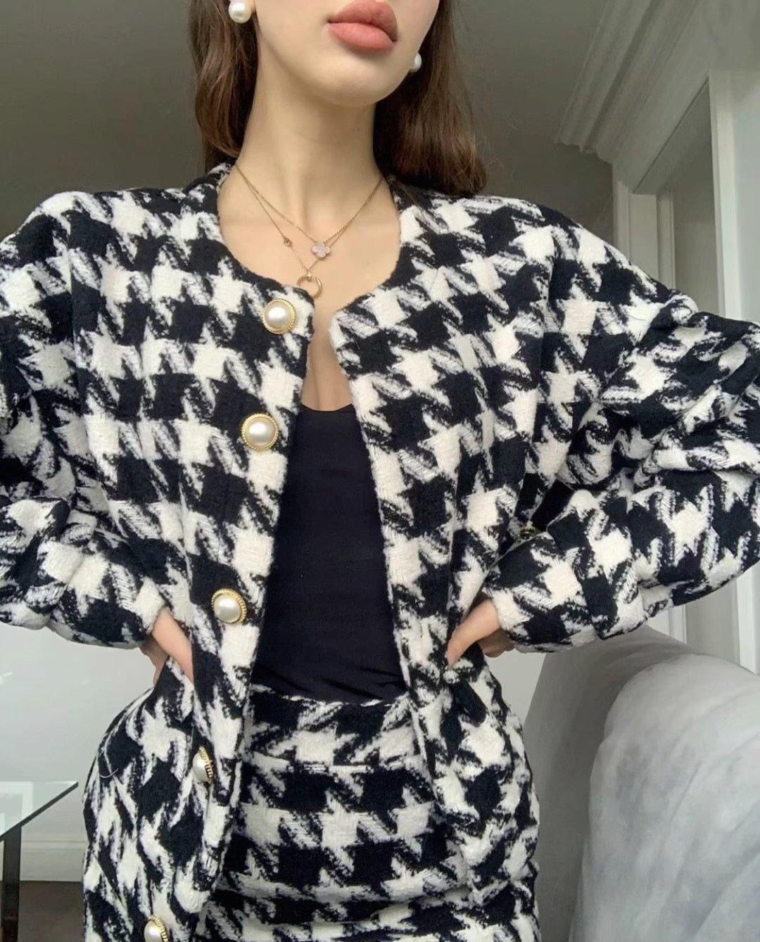 Well Tailored Garment with a Graceful Silhouette