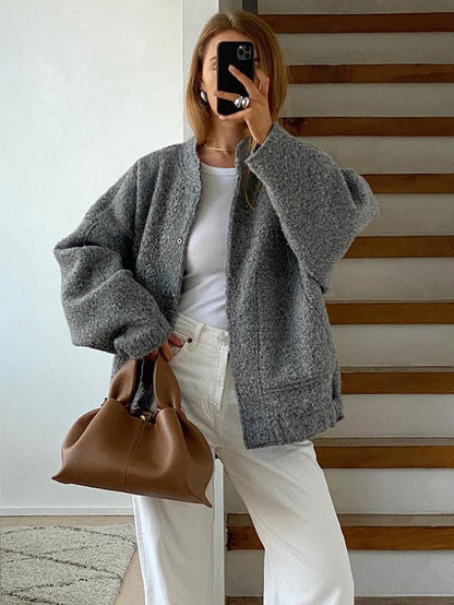 A Vintage Style Cardigan with Delicate Timeless Details