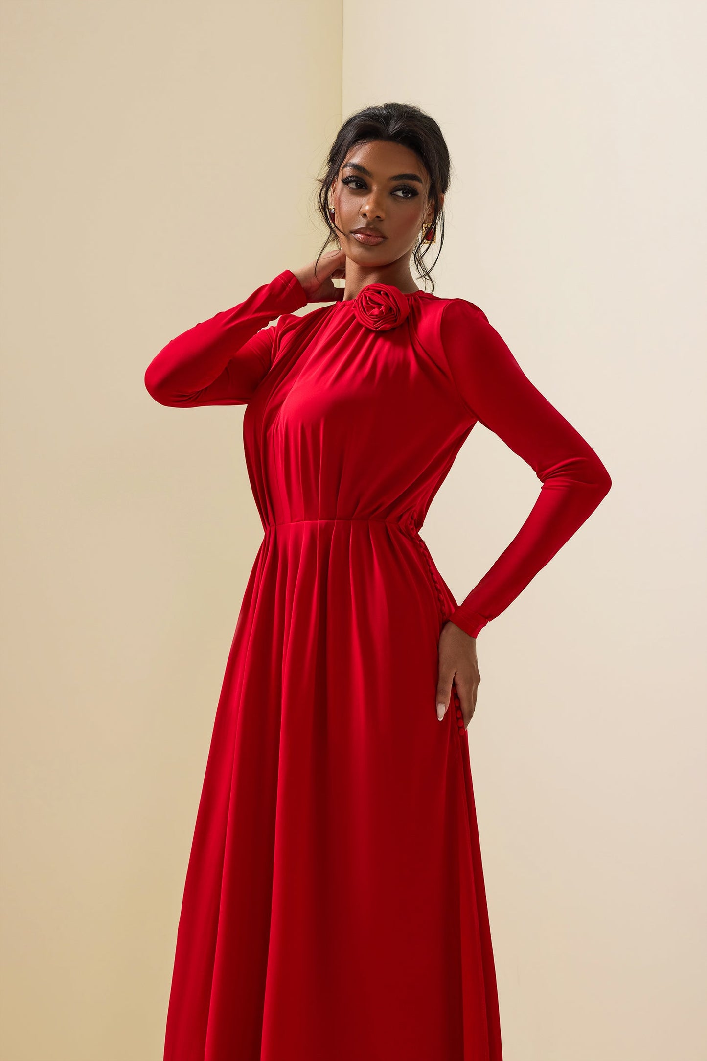 Elegantly Styled Dress for Everyday Wear
