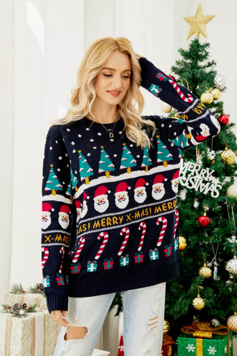 Classic Vintage Sweater with a Flattering Fit