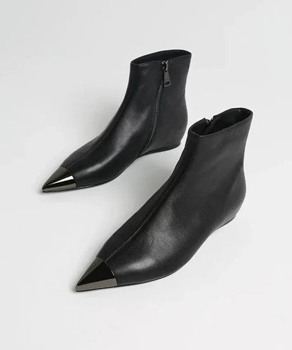 A Vintage Style Boots with Delicate Timeless Details