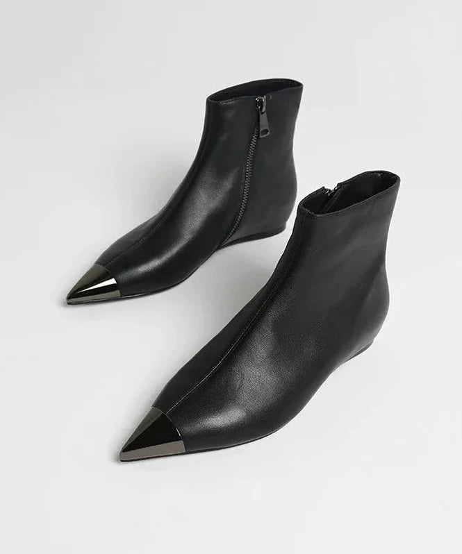 A Vintage Style Boots with Delicate Timeless Details