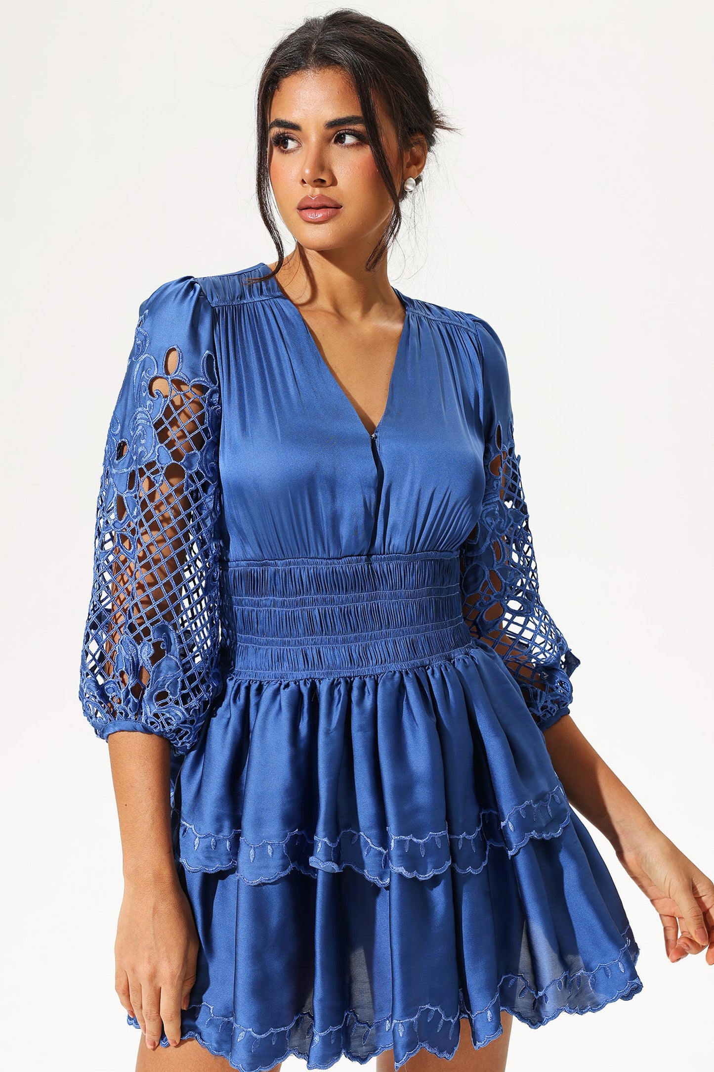 A Vintage Style Dress with Delicate Timeless Details