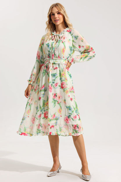 A Vintage Style Dress with Delicate Timeless Details