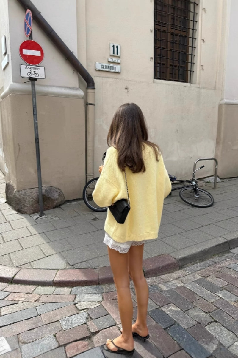 Beautifully Finished Sweater in a Timeless Design