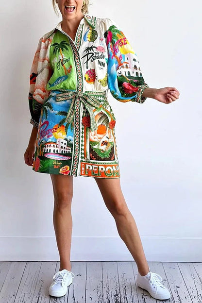 Classic Vintage Dress with a Flattering Fit