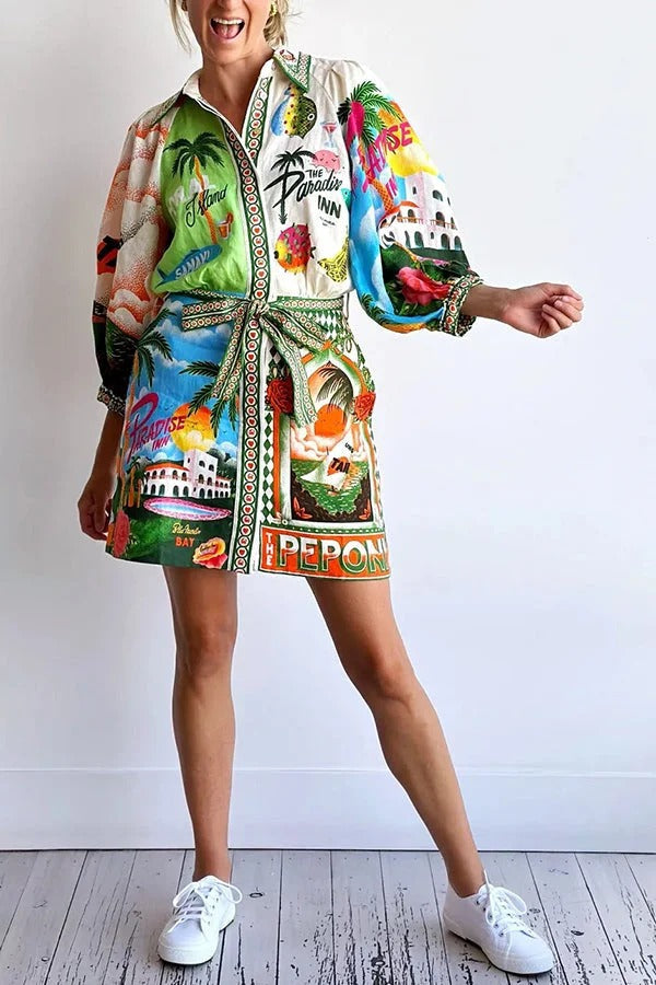 Classic Vintage Dress with a Flattering Fit