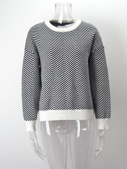 A Vintage Style Sweater with Delicate Timeless Details