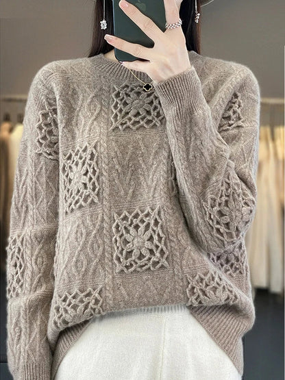 Vintage Inspired Sweater with a Contemporary Edge