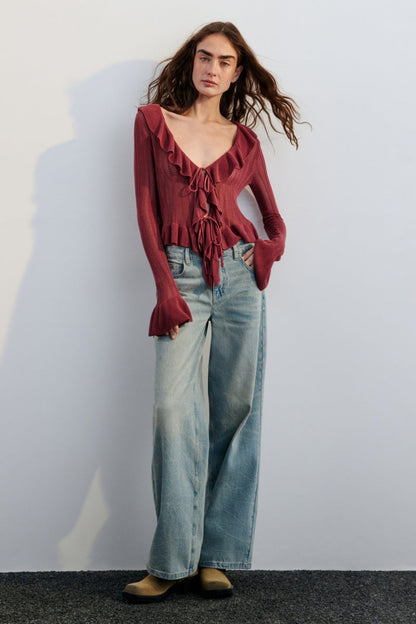Classic Vintage Cardigan with a Flattering Fit