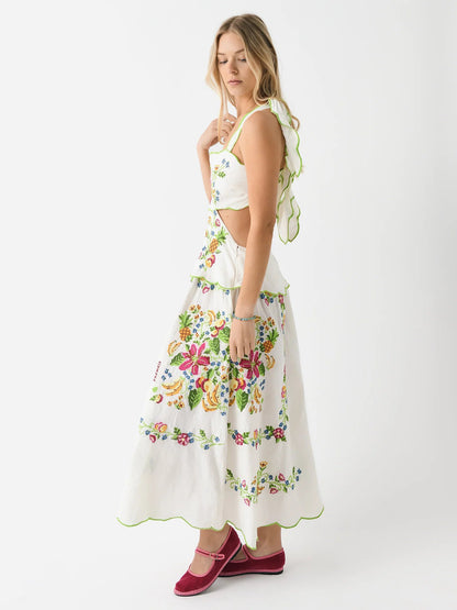 A Vintage Style Dress with Delicate Timeless Details