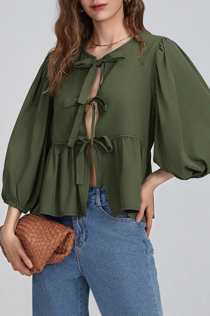 Vintage Inspired Blouse with a Contemporary Edge