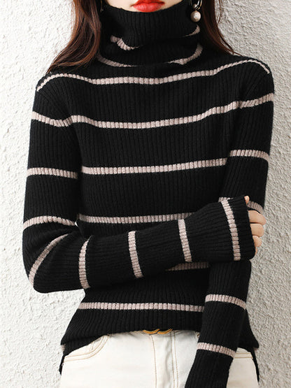 Well Tailored Sweater with a Graceful Silhouette