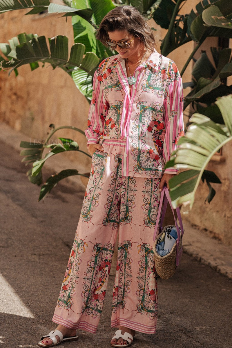 A Vintage Style Pants with Delicate Timeless Details